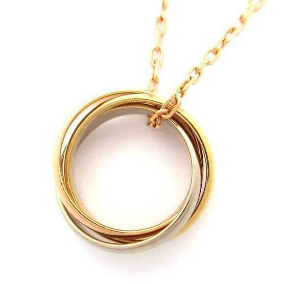 Cartier Necklace Baby Trinity 18K Three Color - Picture 3 of 8